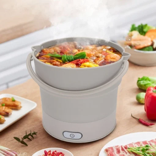 Foldable Electric Travel Hot Pot For Cooking Buy Today Get Discount MOLOOCO