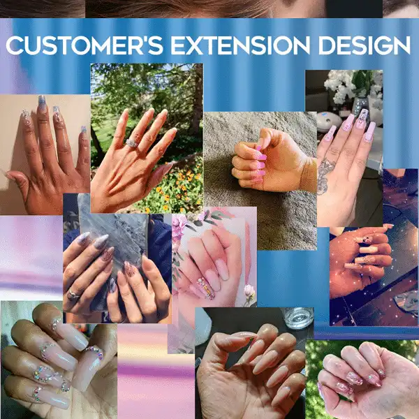 8 In 1 Never Fade Extension Nail Gel Kit - Image 18