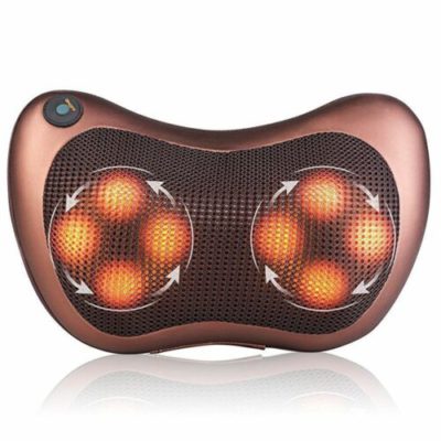 SHIATSU PILLOW MASSAGER WITH HEAT