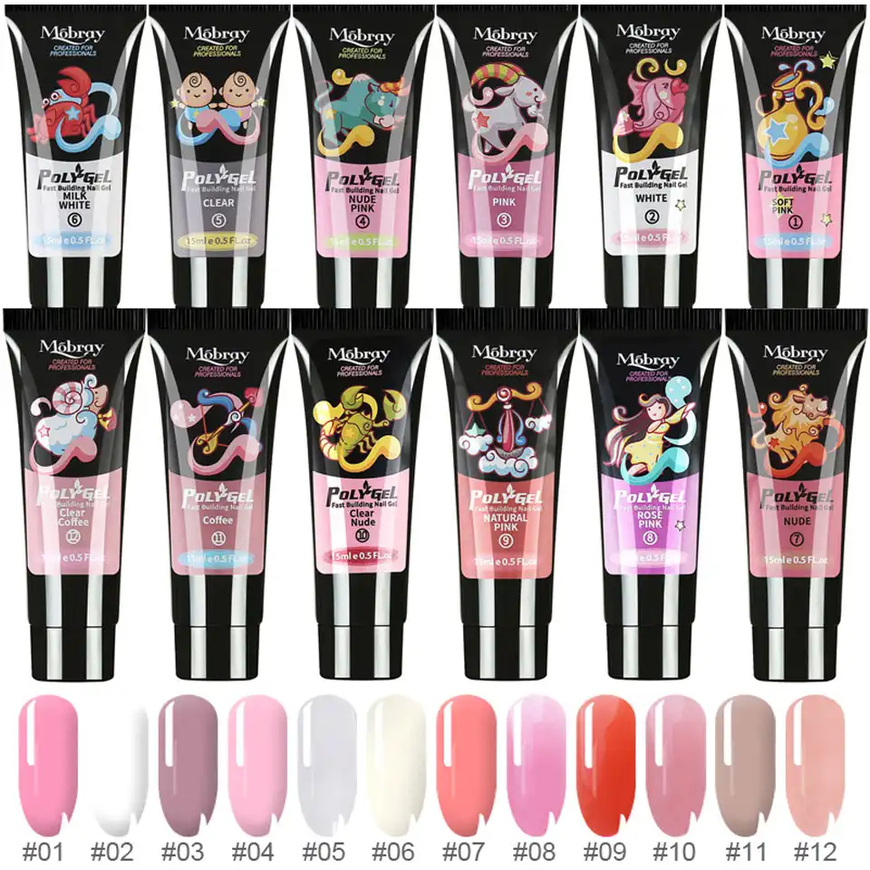 Mobray Easy PolyGel Nail Lengthening Kit