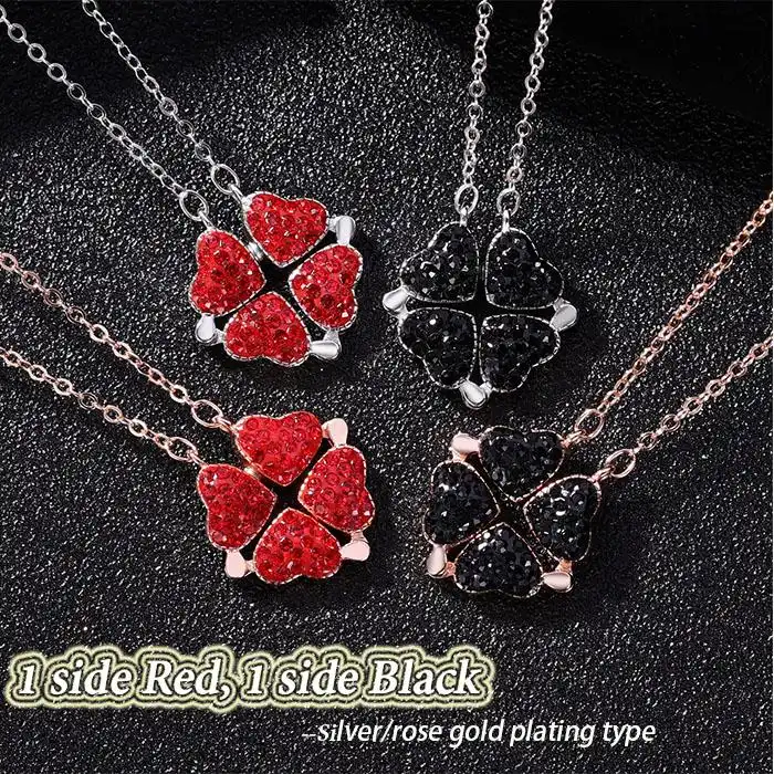 4-1 Lucky Leaf Clover Necklace