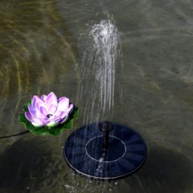 Solar Powered Bird Bath Fountain Kit