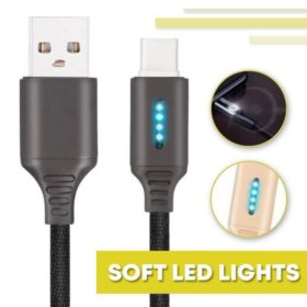 Auto Cut-off Fast Charging Nylon Cable