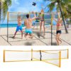 Cross volleyball net