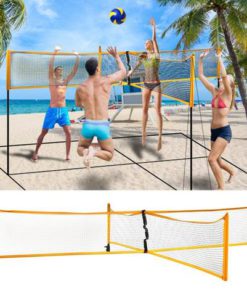 Cross volleyball net