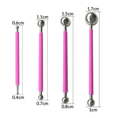 2-way Dotting Tool Set (4 Pcs / 1 Set)