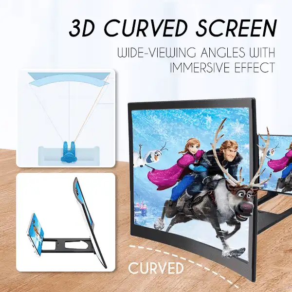 CineMax HD Phone Screen Magnifier - Image 2
