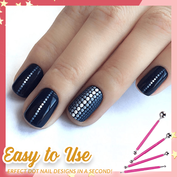 2-way Dotting Tool Set (4 Pcs / 1 Set) - Image 2