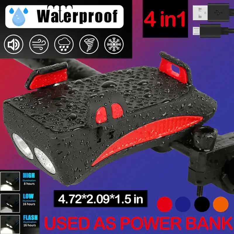 4-in-1 MULTI-FUNCTION FLASHLIGHT