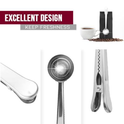 Stainless Steel Spoon Clips - Set For 3