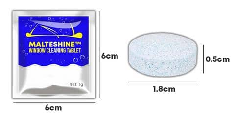 Malteshine Window Cleaning Tablet