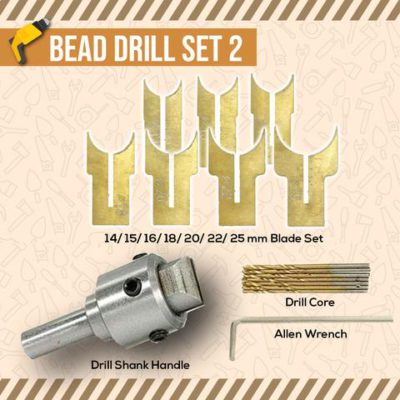Wood Bead Drill Bits