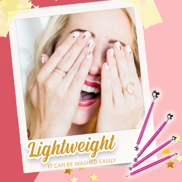 2-way Dotting Tool Set (4 Pcs / 1 Set) - Image 3