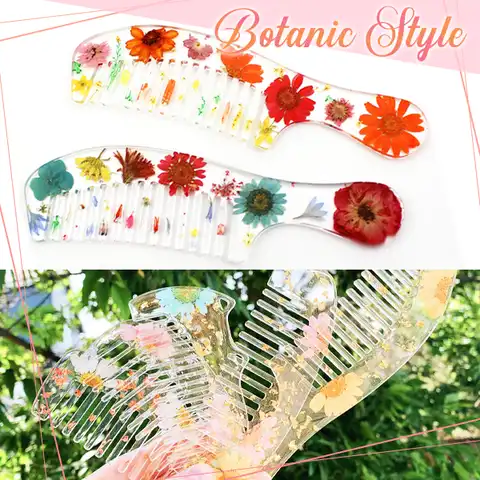 Crystal Resin Comb DIY Set