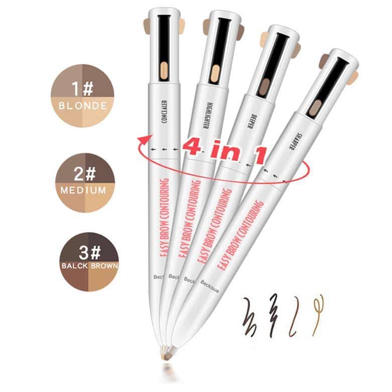 FleekON 4-in-1 Total Contour Highlighter Pen - Image 5