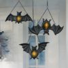 Bat Hanging Light,Hanging Light,Bat Hanging,Halloween Bat Hanging,Halloween Bat