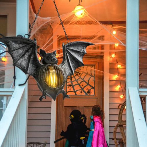 Bat Hanging Light, Hanging Light, Bat Hanging, Halloween Bat Hanging, Halloween Bat
