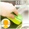 Double-Side Suction Cup Cleaning Sponges – Set For 5