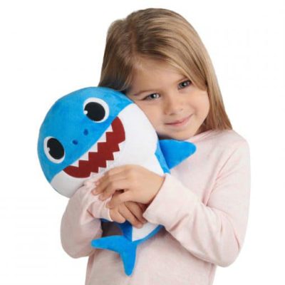 Plush Singing Baby Shark Toy