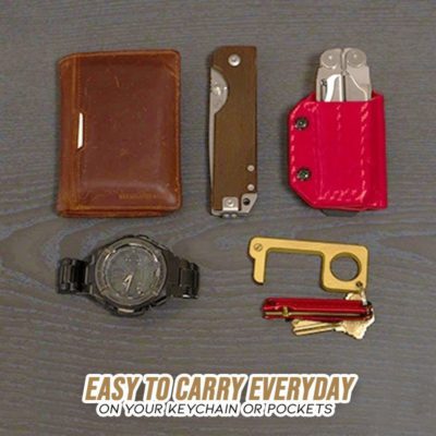 ZeroTouch Brass Door Opener And Stylus