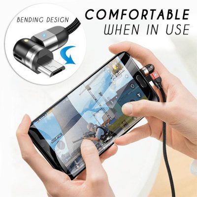 Double 360° Magnetic Cable