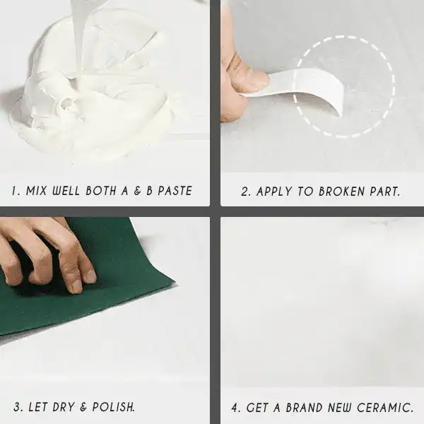 Instant-Fix Ceramic Repair Paste - Image 2