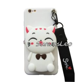 Purse Cartoon Animal Soft Silicone Phone Case