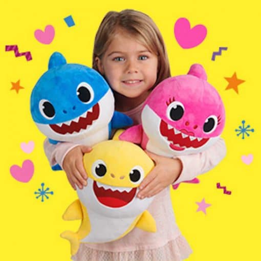 Plush Singing Baby Shark Toy - Image 3