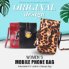Touchable PU Leather Change Bag Mobile Phone Bag
