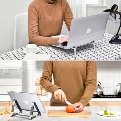 Multifunctional Deformable Laptop Phone Holder
