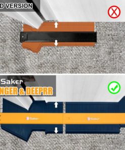 Saker Split Joint Contour Profile Gauge