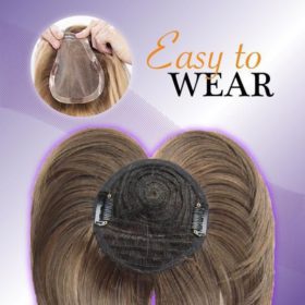 Silky Clip On Hair Topper