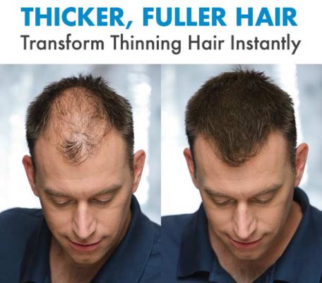Instant Hair Thickening Fiber