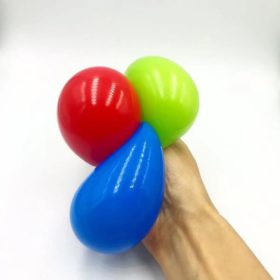 Florescent Sticky Stress Reliever Balls