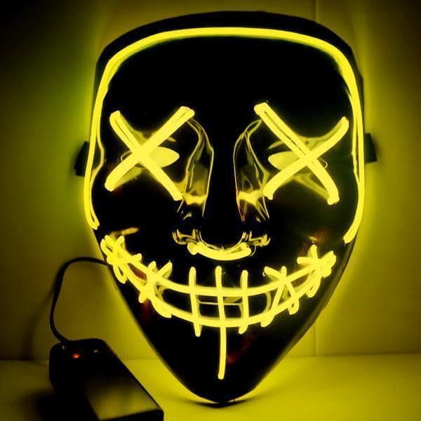 LED Halloween-Party & Rave Purge Mask - Low Prices - Molooco Shop