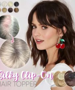 Silky Clip On Hair Topper