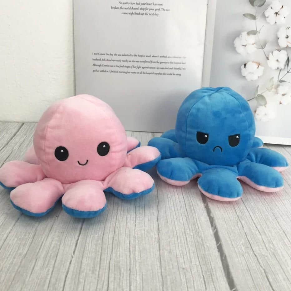REVERSIBLE OCTOPUS PLUSH TOY - Low Prices - Molooco Shop