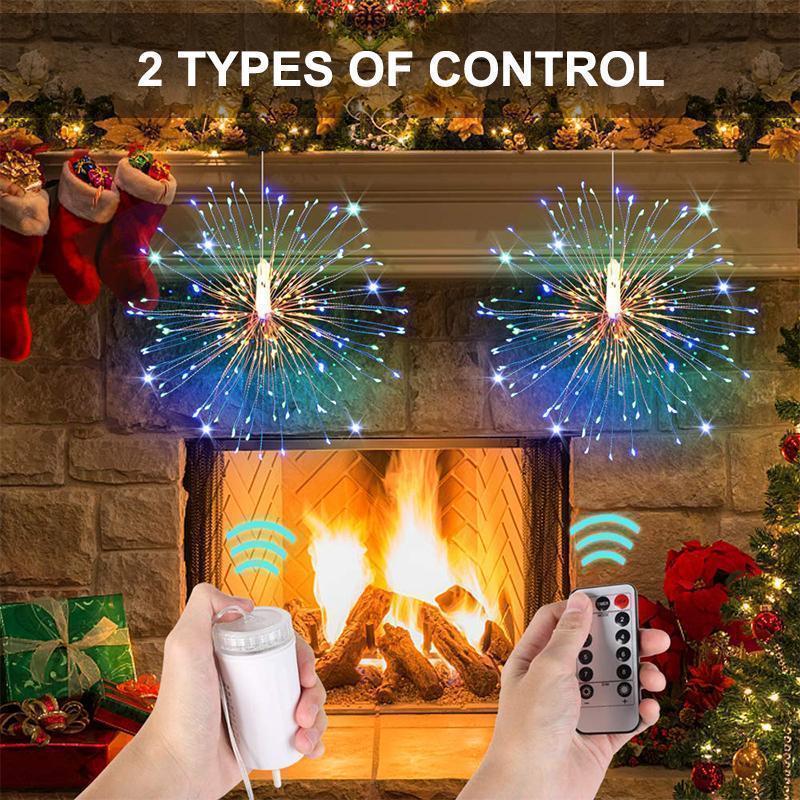 LED Copper Wire Firework Lights - Image 2