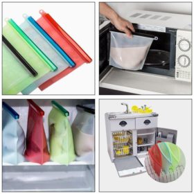 Hirundo Silicone Food Storage Bags 2 packs