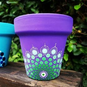 Flower Pot Mandala Dotting Set