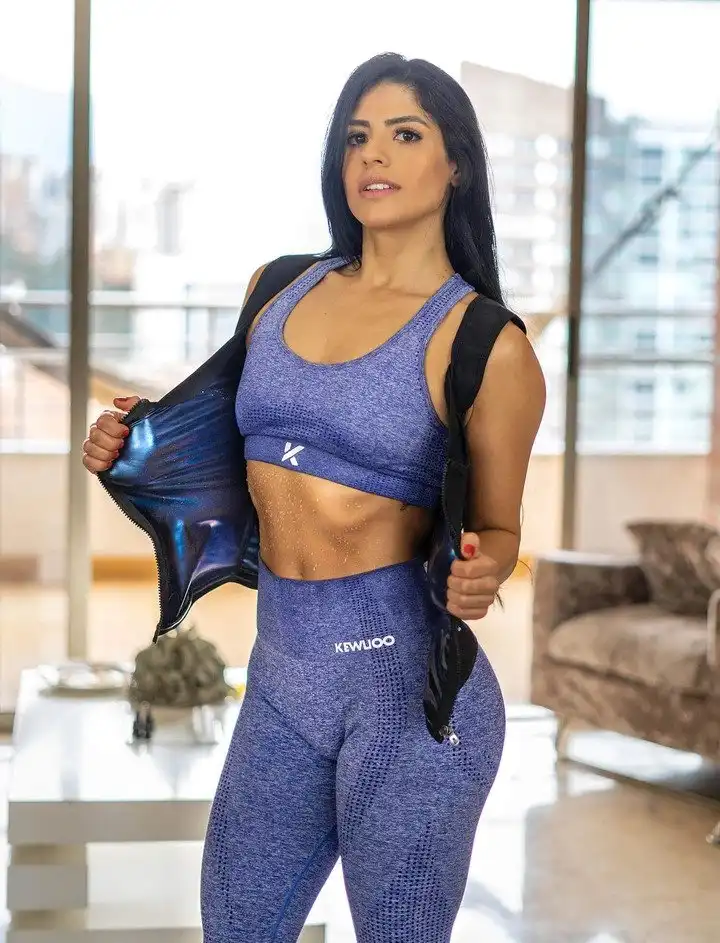 WOMEN'S ZIPPER HEAT TRAPPING SWEAT VEST - Image 5