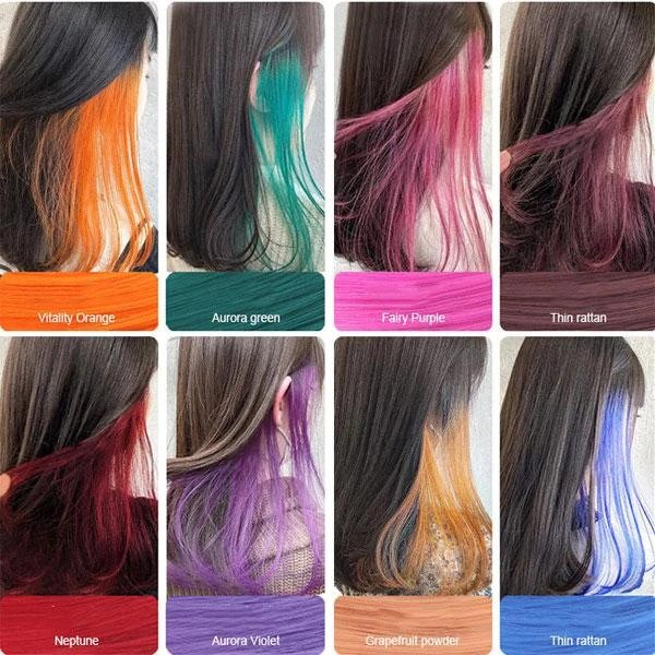EZ Hair Clip-on Colored Highlights - Image 7