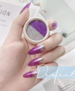 NailIt 2-Tone Mirror Chrome Powder