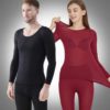 Seamless Elastic Thermal Inner Wear