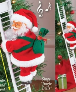 Climbing Santa Claus