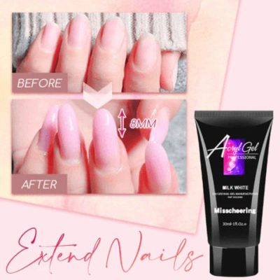 Creamy Acrylic Polygel Nail Gel Polish