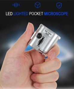 Mintiml LED Lighted Pocket Microscope