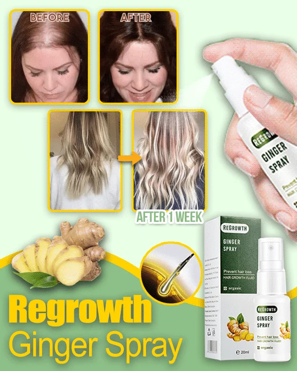 GingerGrowth Anti-Hair Loss Spray