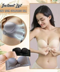 Instant Lift Front Lock Strapless Bra
