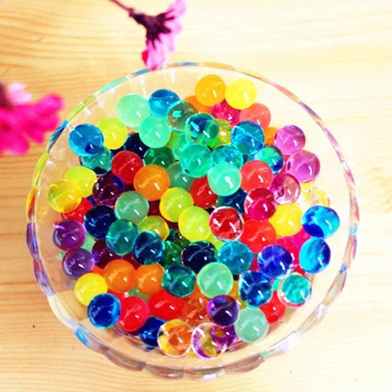 Biodegradable Crystal Soil Water Retaining Hydrogel Pearls (1000 PCS)